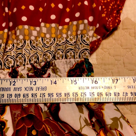 Cato Bohemian Peasant Womens Top/Shirt - Picture 9 of 11